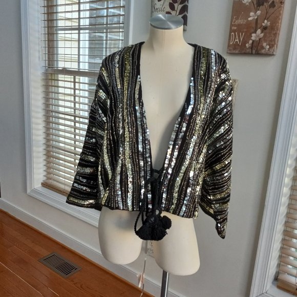 Free People Women Another Planet Bed Jacket Size MNew (NWOT)